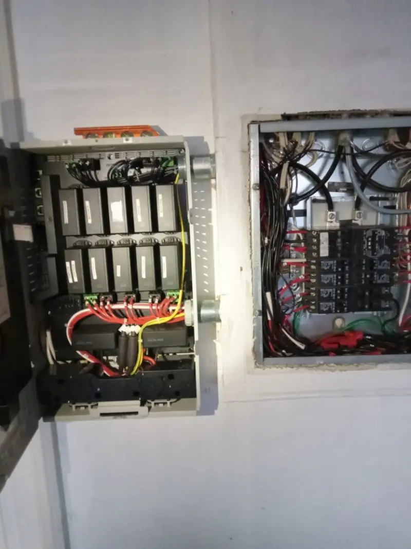 Electrical panel upgrade completed for Electrical Inspection in Caledonia